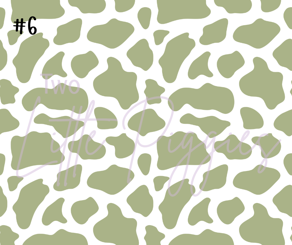 Printed Vinyl - Boho Cow