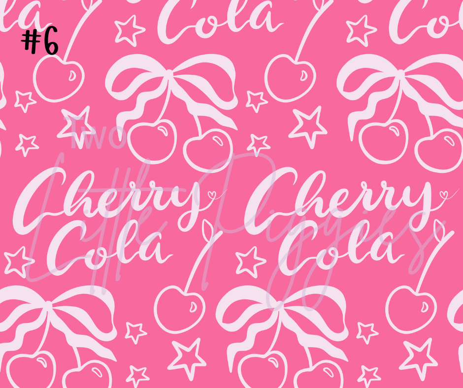 Printed Vinyl - Cherry Cola 2