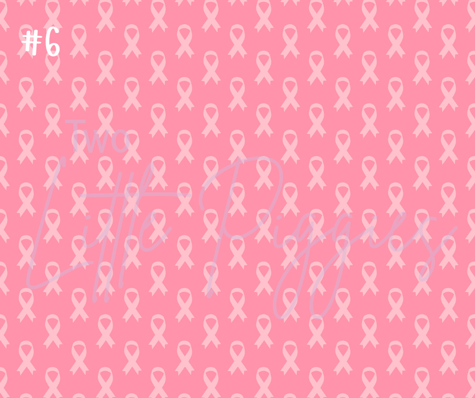 Printed Vinyl - Breast Cancer Awareness