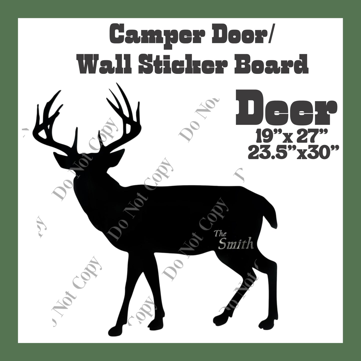 Camper Adventure Sticker Board