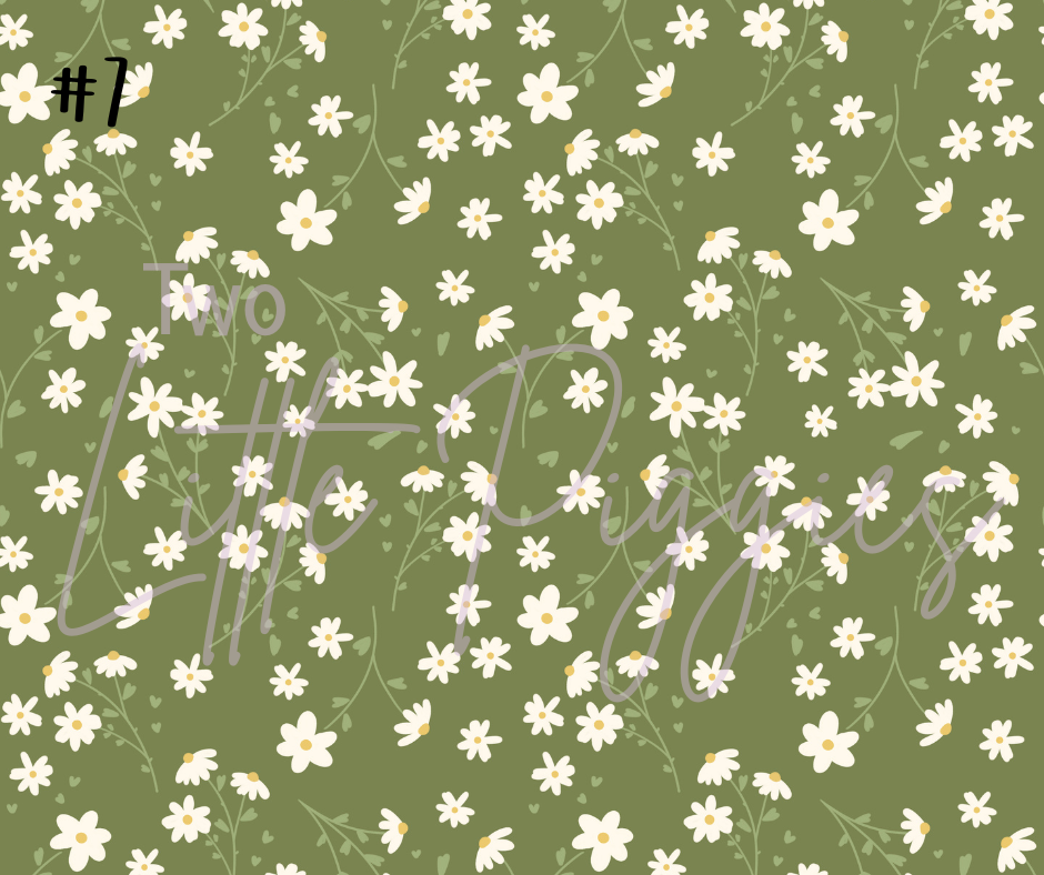 Printed Vinyl - Rustic Meadow