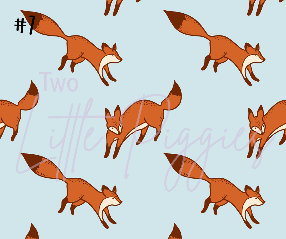 Printed Vinyl - Winter Animals