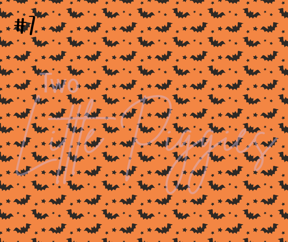 Printed Vinyl - Halloween - Boo