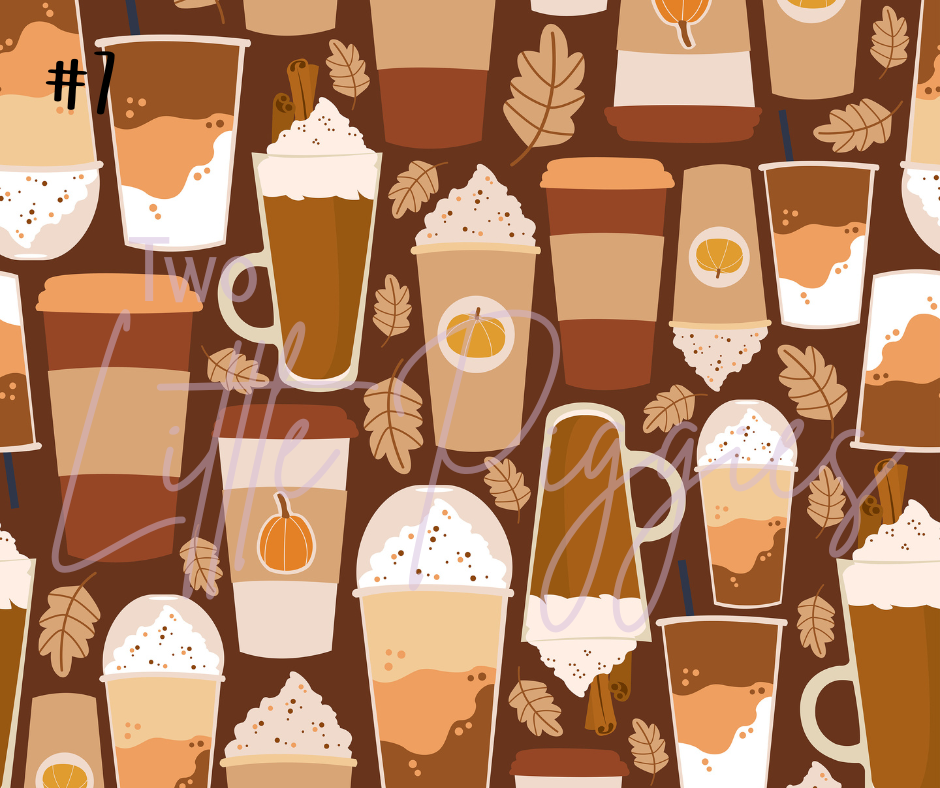 Printed Vinyl - Fall Pumpkin Spice