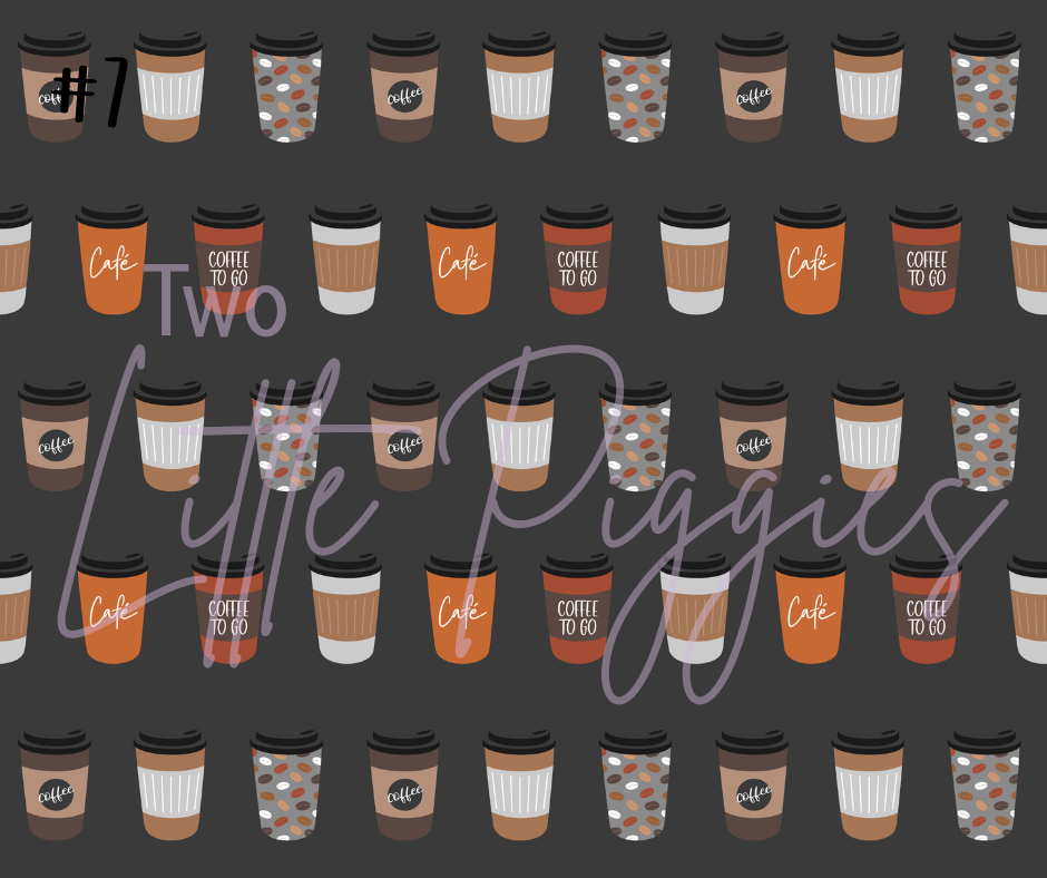 Printed Vinyl - But First Coffee