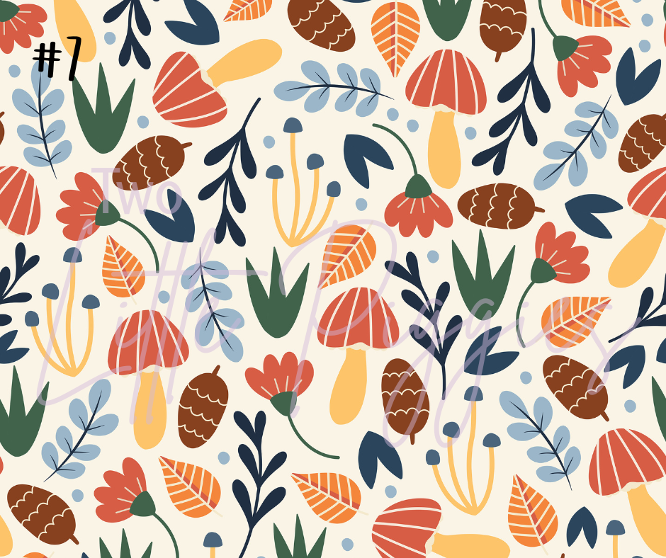 Printed Vinyl - Let's Go Camping