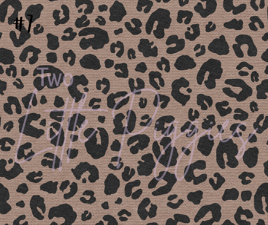 Printed Vinyl - Textured Cheetah