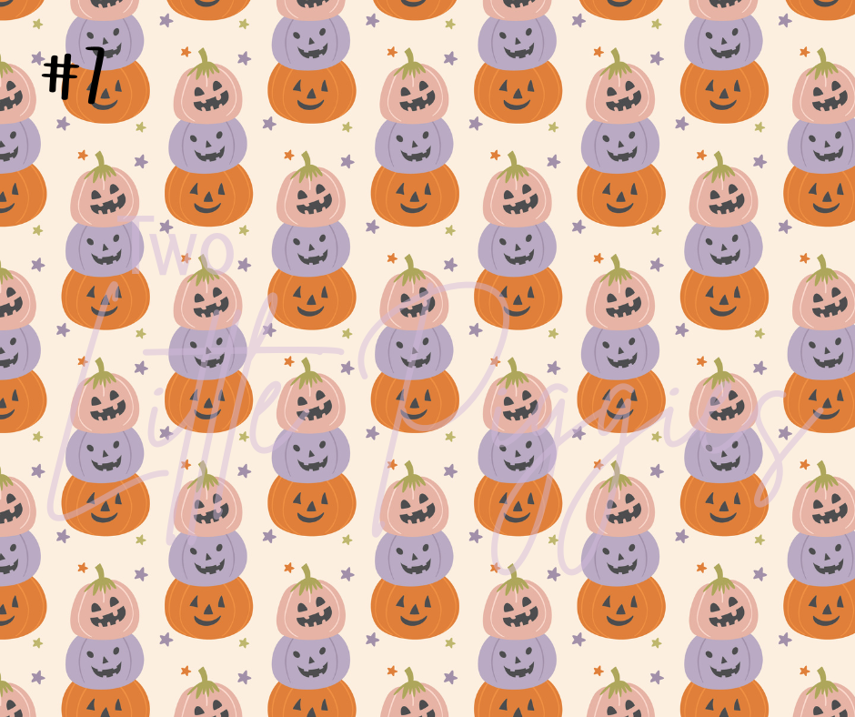 Printed Vinyl - Halloween - Witchy