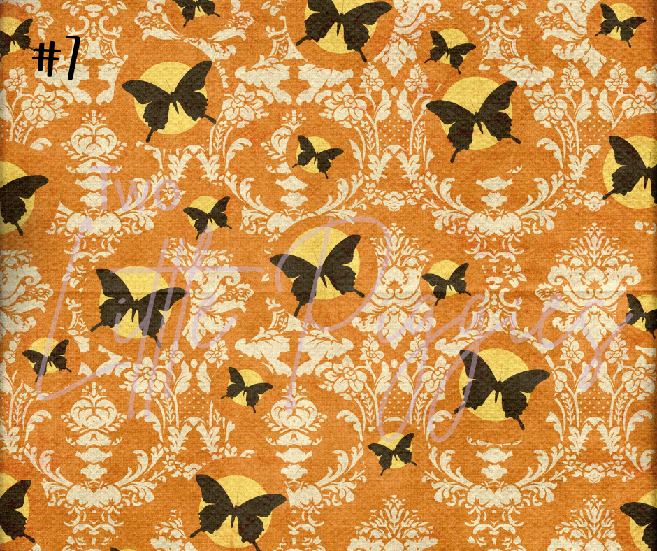 Printed Vinyl - Halloween Browns Collection