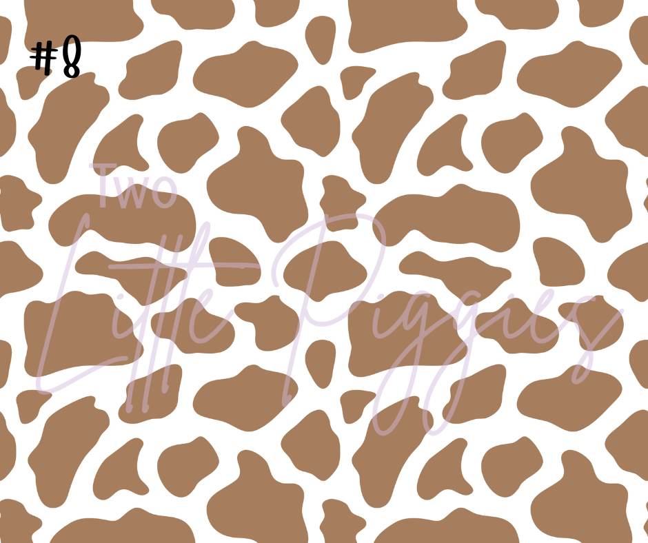 Printed Vinyl - Boho Cow
