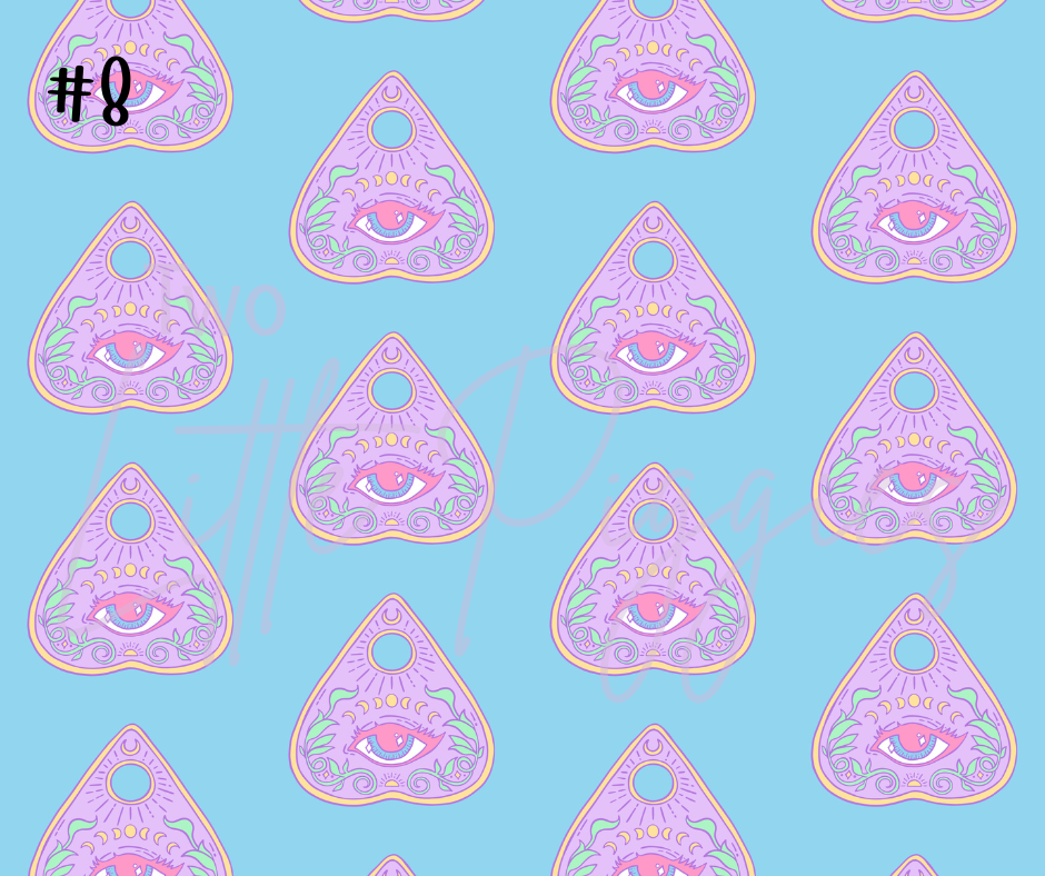 Printed Vinyl - Halloween Pastel Collection