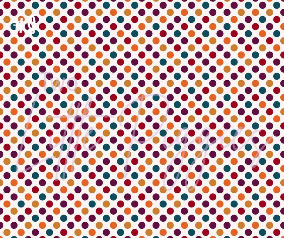 Printed Vinyl - Autumn Colors