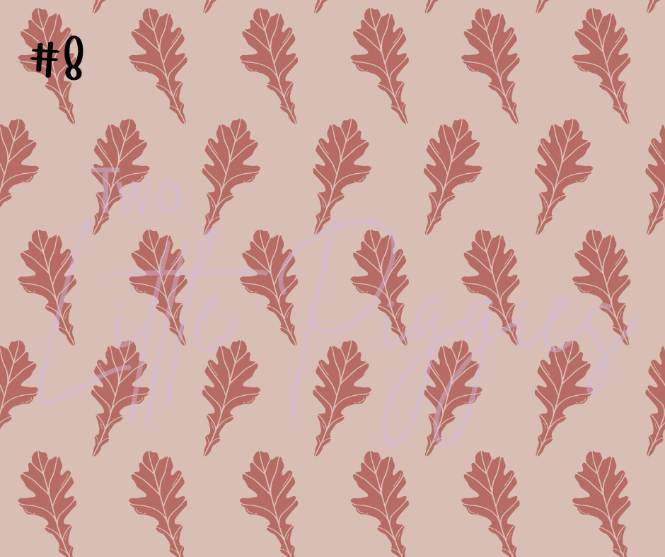 Printed Vinyl - Autumn Blush
