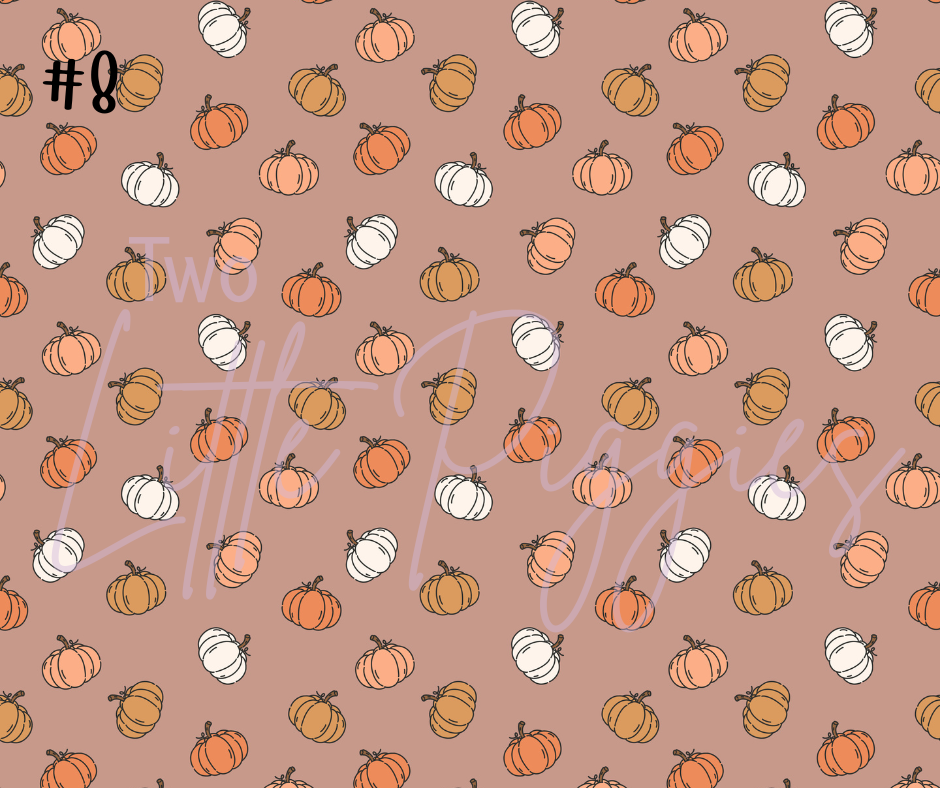 Printed Vinyl - Pumpkin Spice