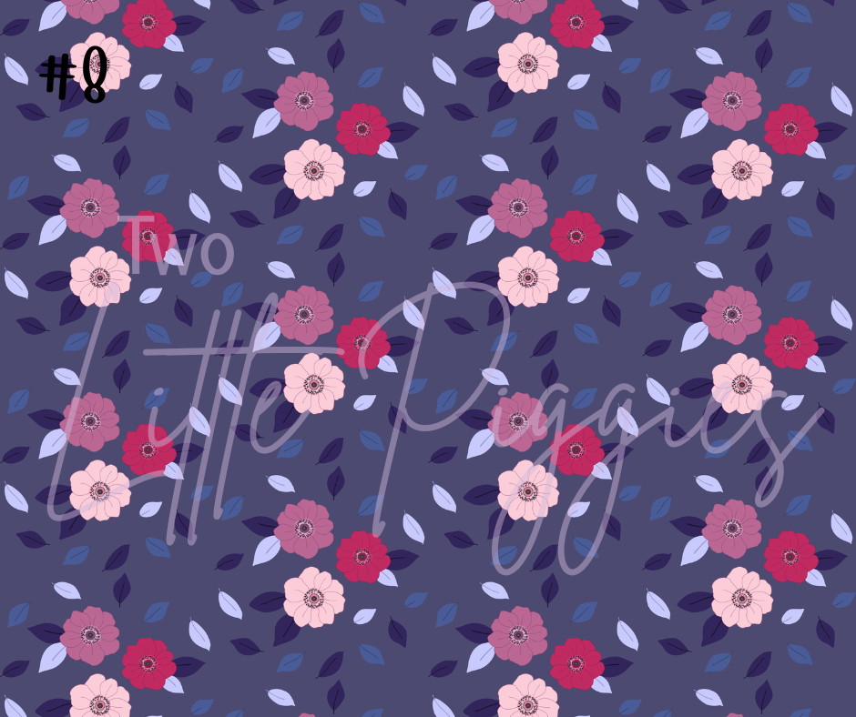 Printed Vinyl - Protea Flowers