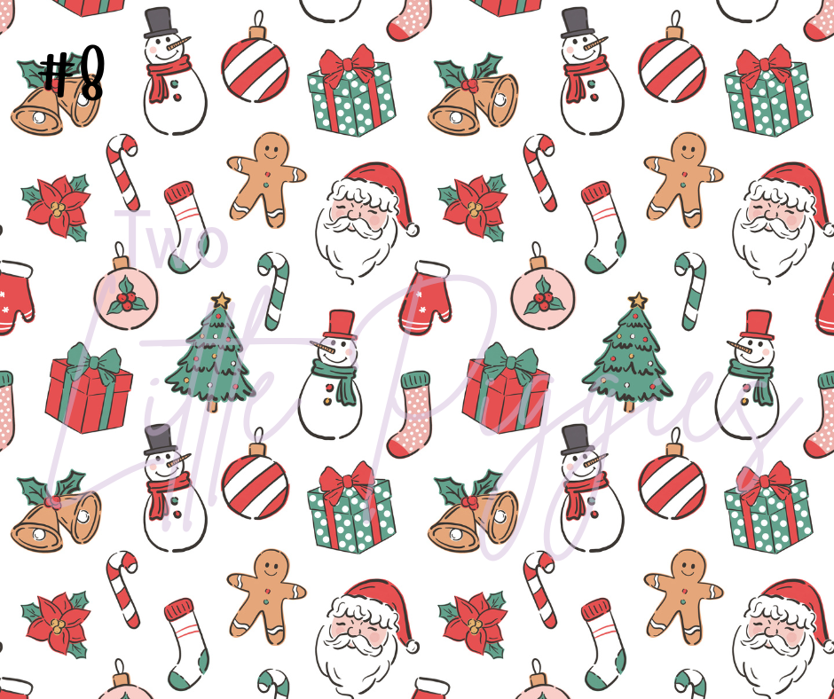Printed Vinyl - Christmas Cheer