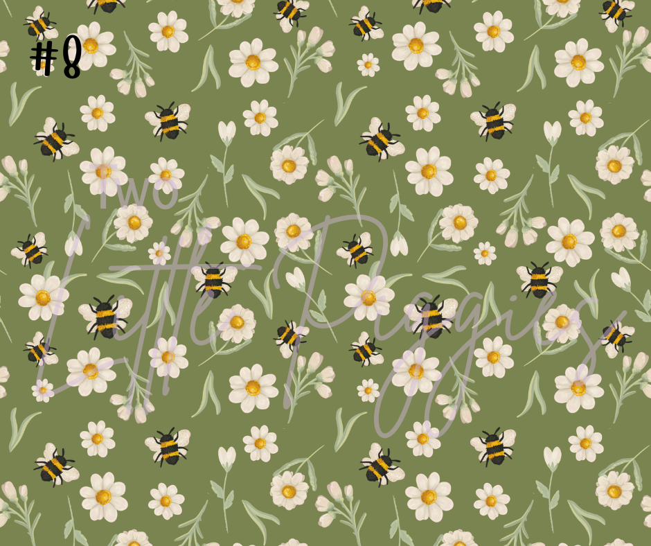 Printed Vinyl - Rustic Meadow