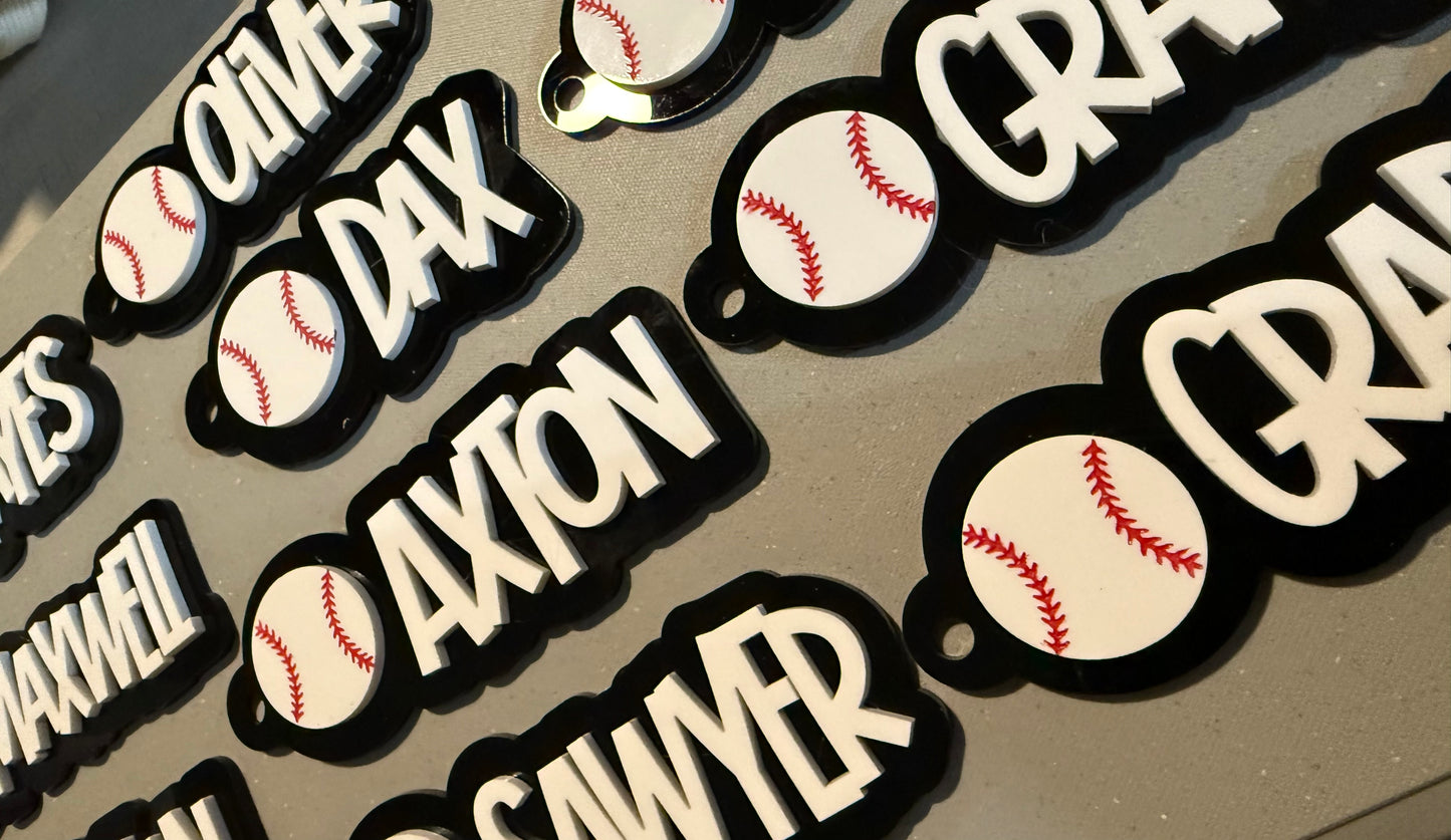 Baseball/softball Keychain