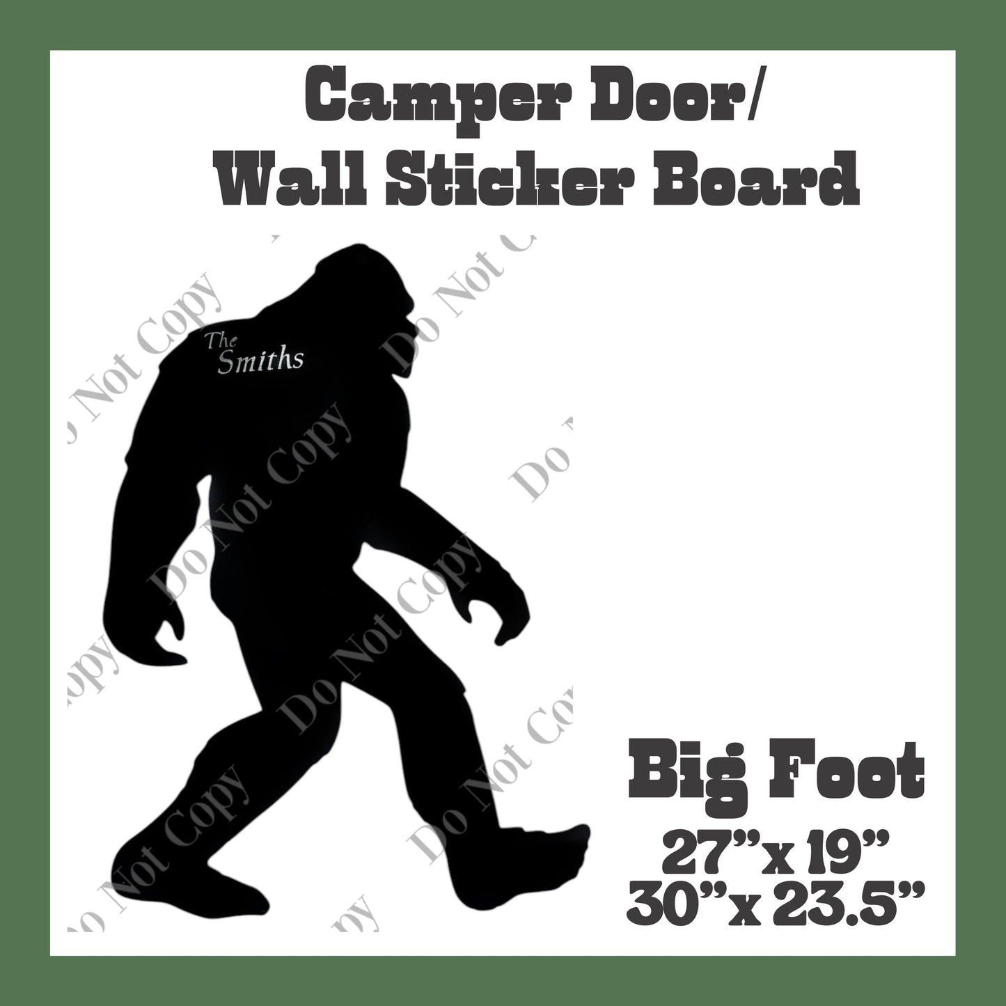 Camper Adventure Sticker Board