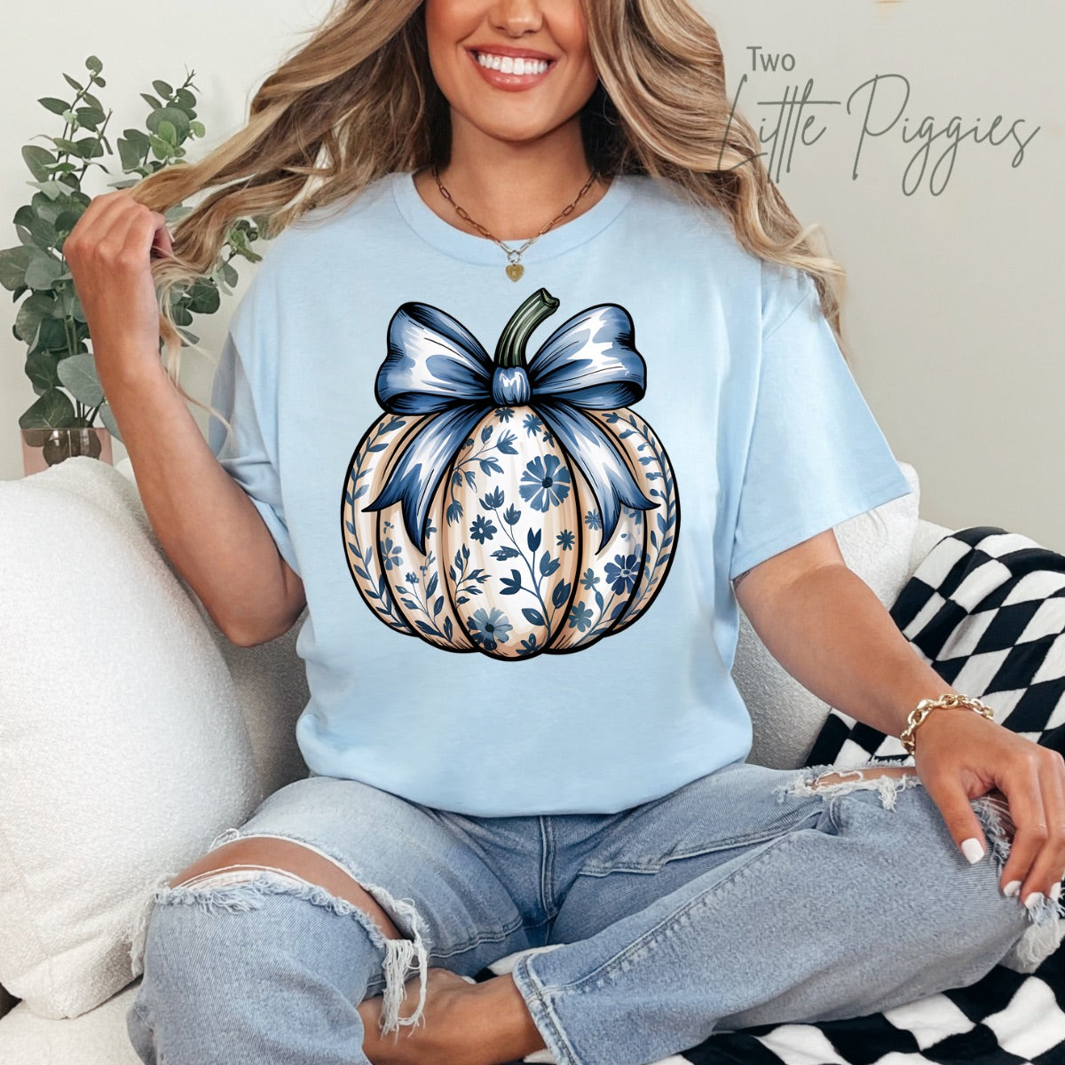 Floral Pumpkin
