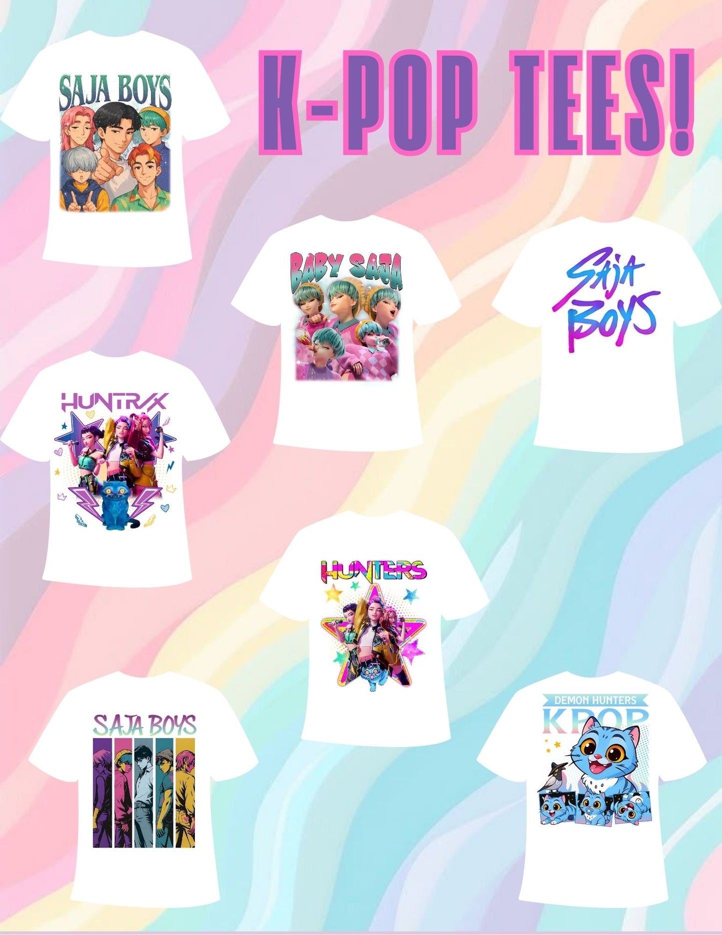 K-Pop Graphic Tees