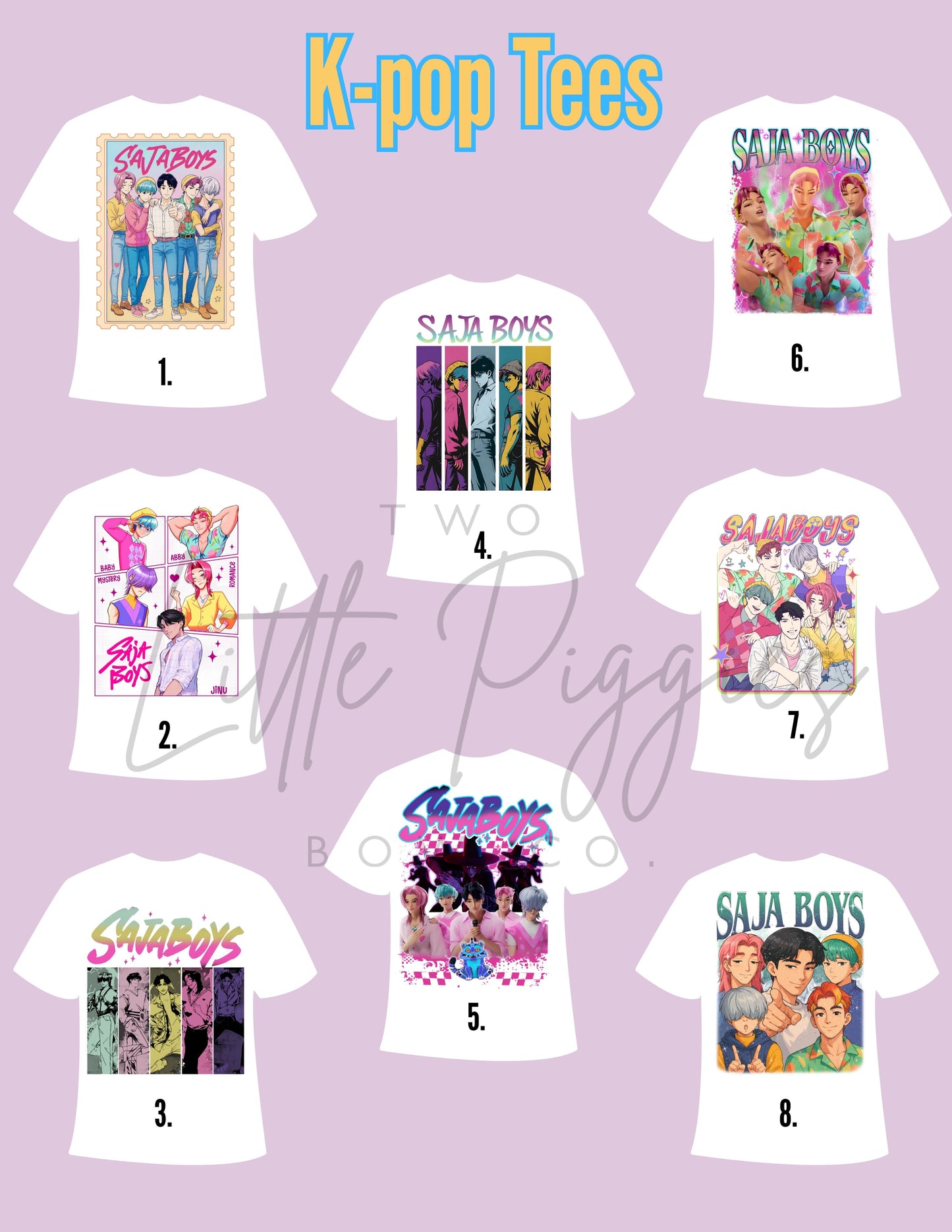 K-Pop Graphic Tees