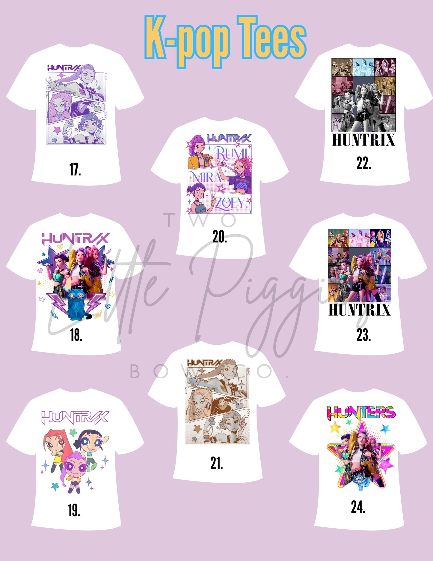 K-Pop Graphic Tees