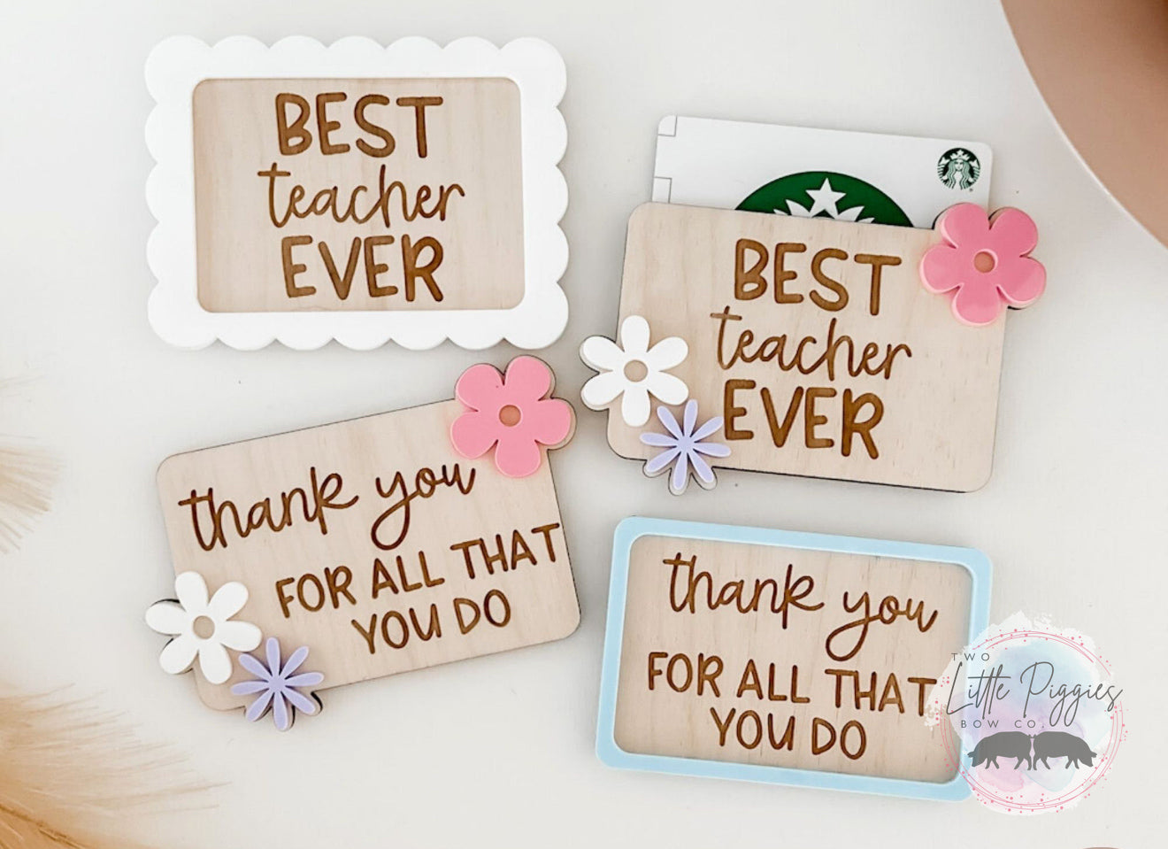 Teacher Gift Card Holder