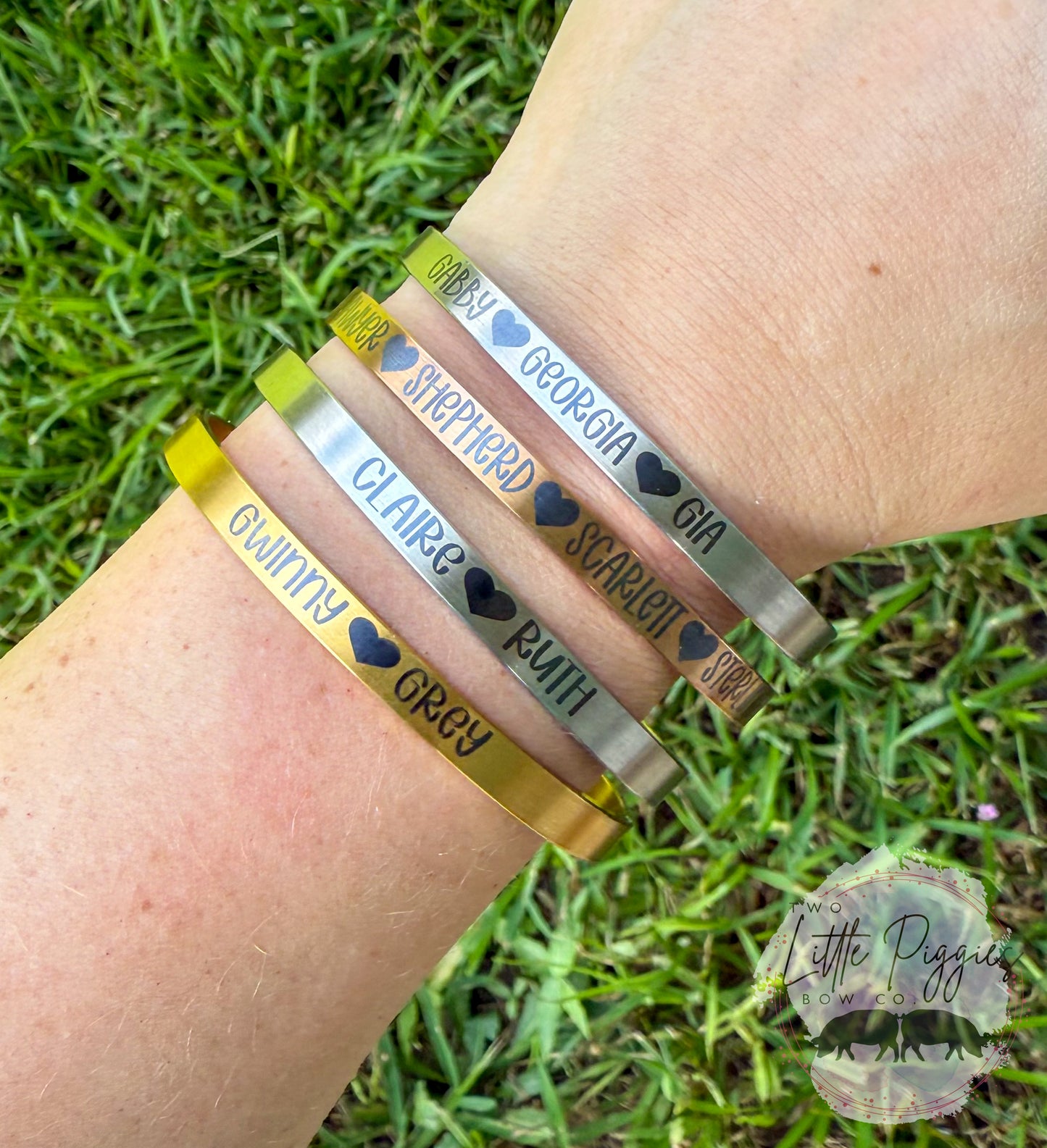 Custom Stainless Steel Bangle