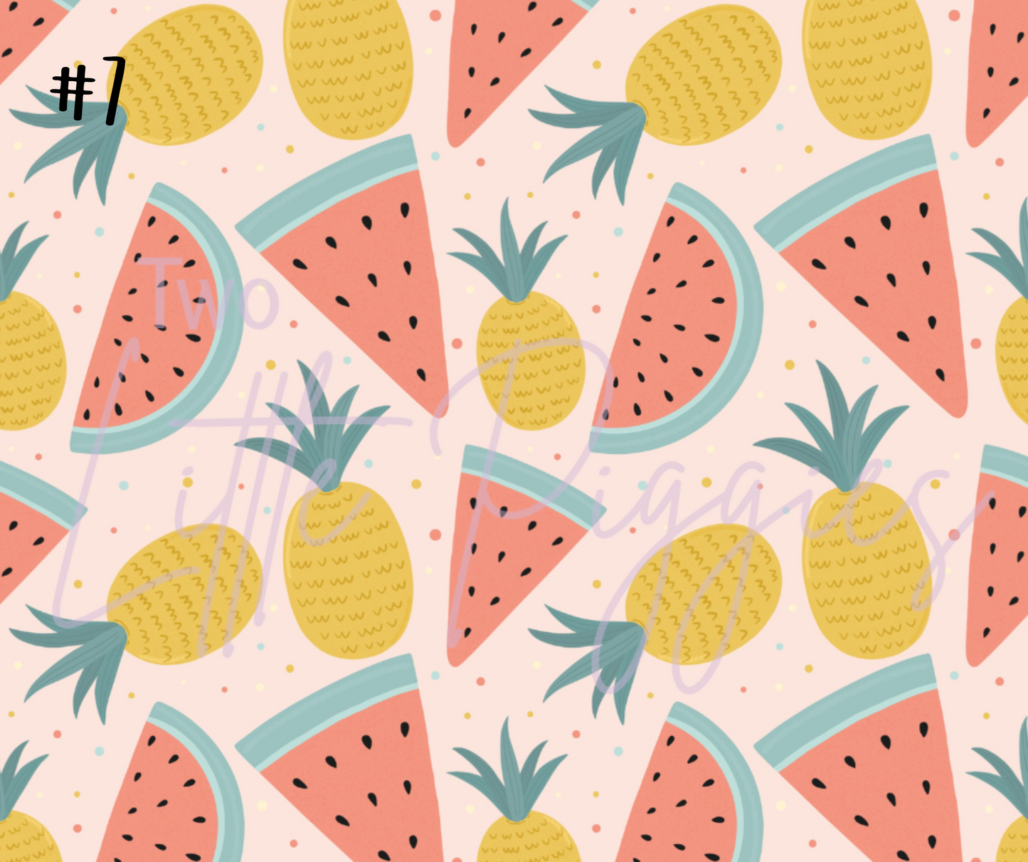 Printed Vinyl - Summer Paradise Collection