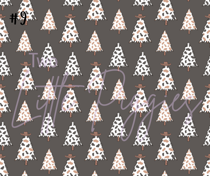 Printed Vinyl - Howdy Christmas