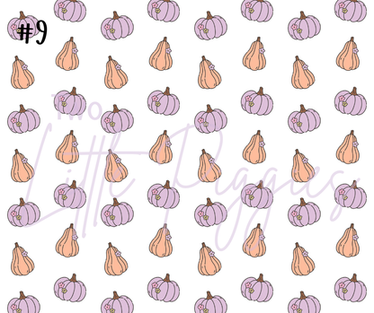 Printed Vinyl - Coquette Pumpkin