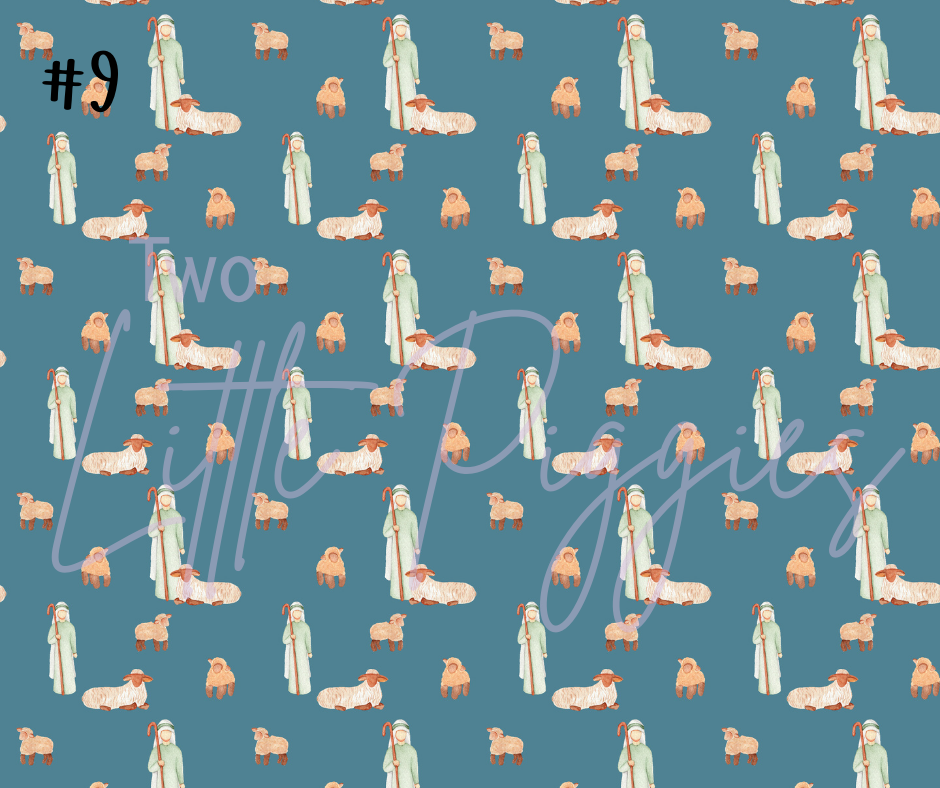 Printed Vinyl - Nativity