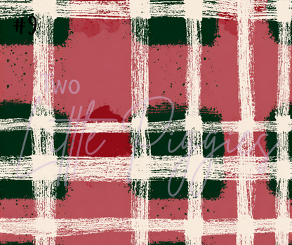 Printed Vinyl - Hand Drawn Christmas