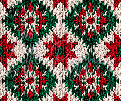 Printed Vinyl - Christmas Knits