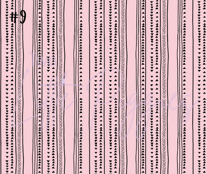 Printed Vinyl - Western Pattern 1 Collection