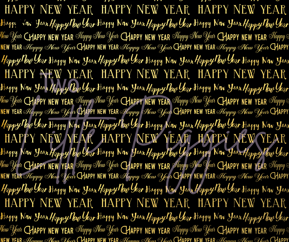 Printed Vinyl - New Years Stars