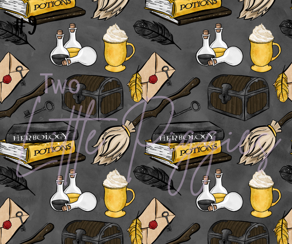 Printed Vinyl - HP - Hufflepuff