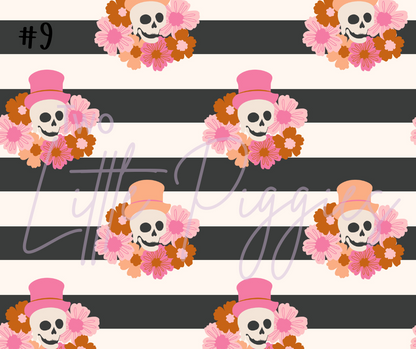 Printed Vinyl - Halloween - Funny Bones