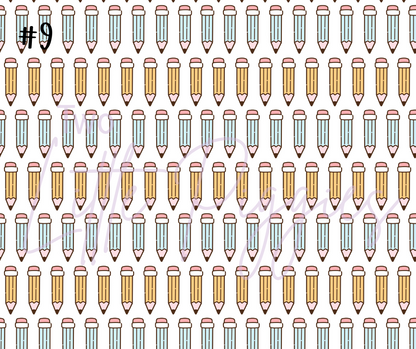 Printed Vinyl - Back to School