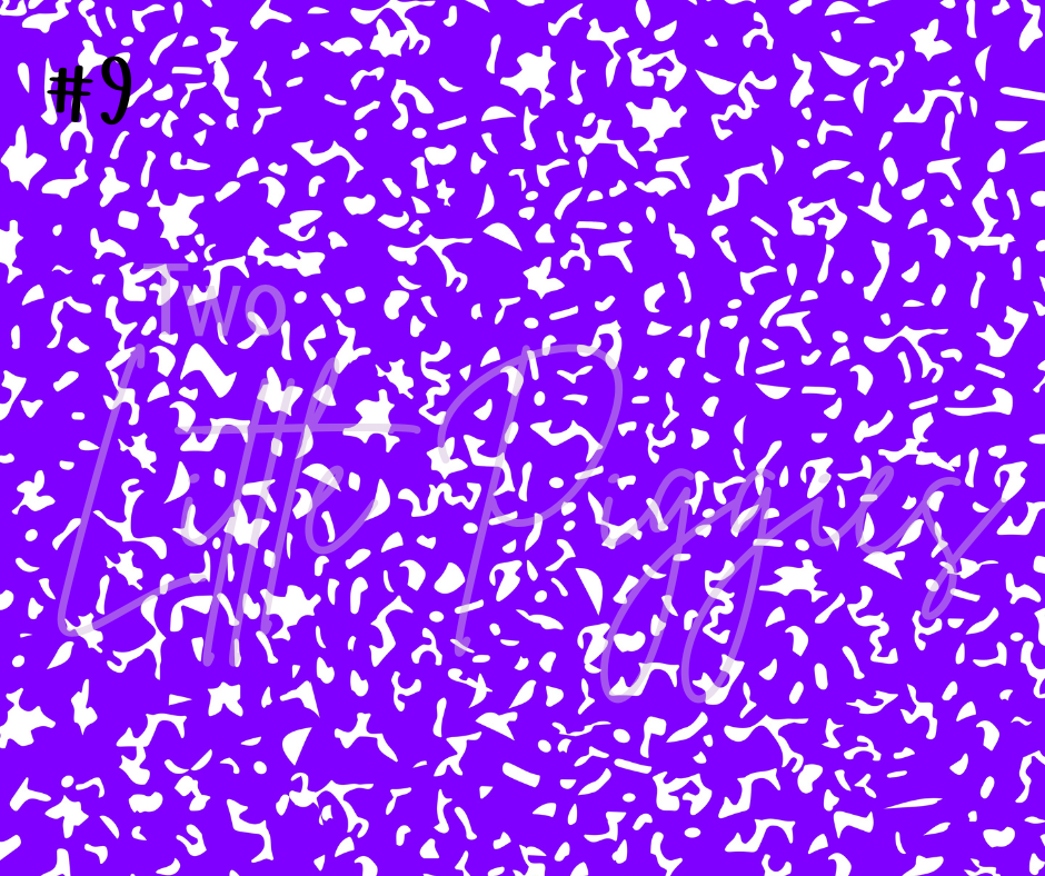 Printed Vinyl - Composition Notebook