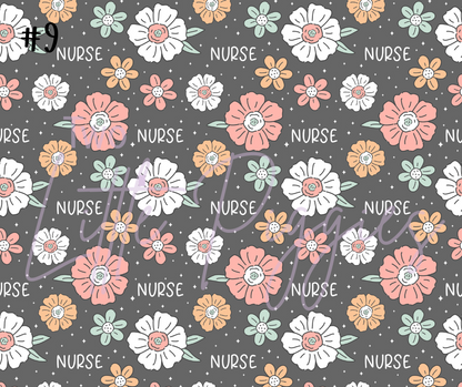 Printed Vinyl - Nurse Life Collection