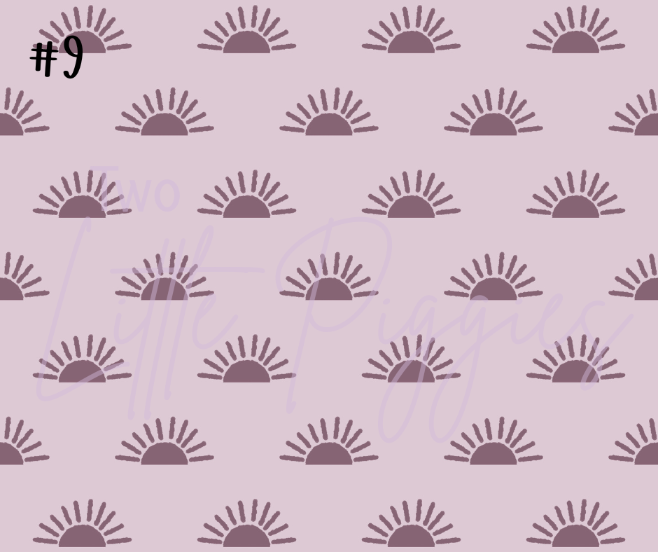 Printed Vinyl - Boho Patterns
