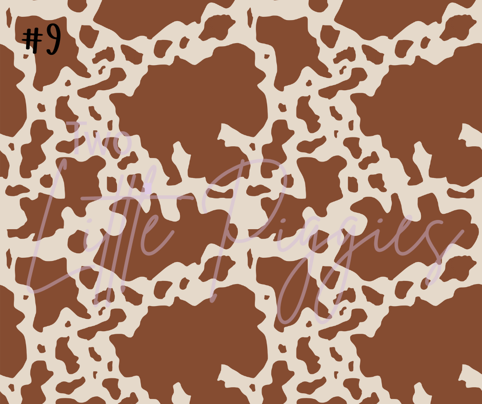 Printed Vinyl - Western Pattern 2 Collection