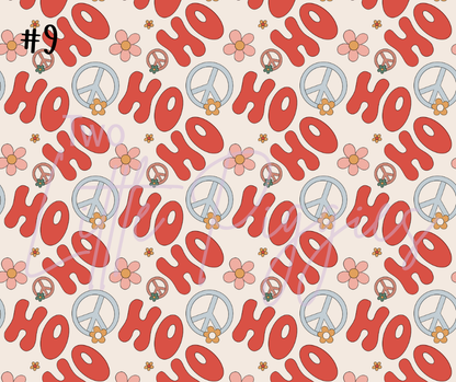 Printed Vinyl - Groovy Xmas