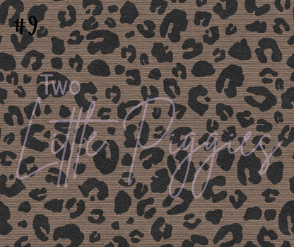 Printed Vinyl - Textured Cheetah