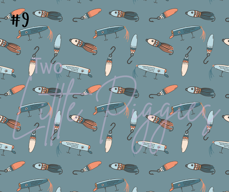 Printed Vinyl - Gone Fishing