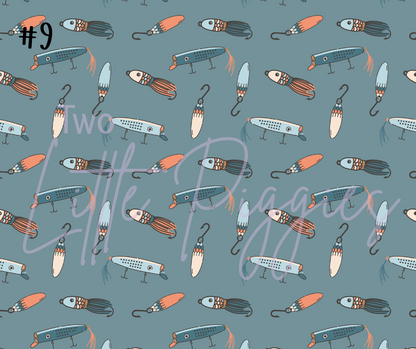 Printed Vinyl - Gone Fishing