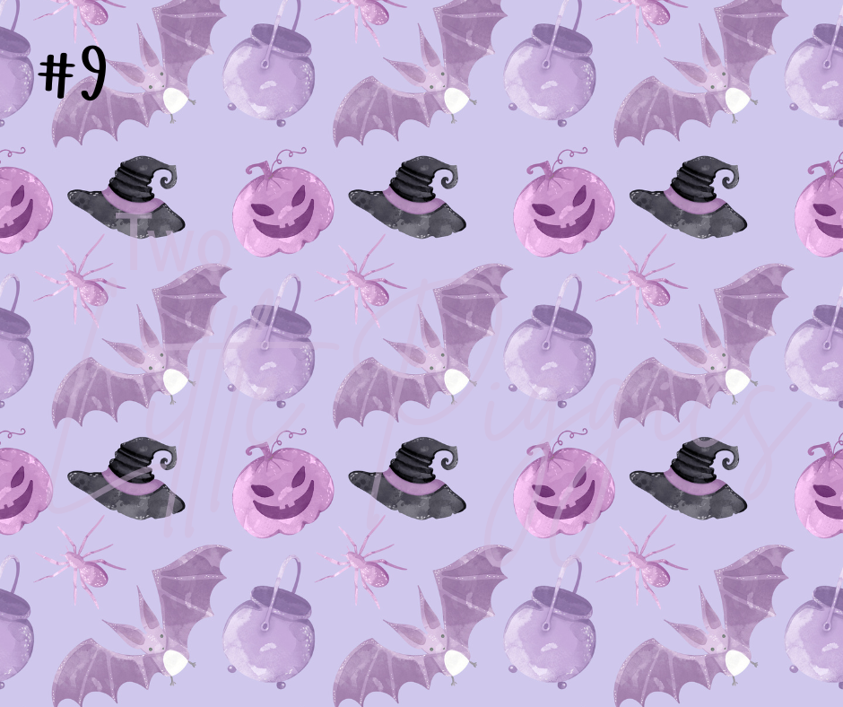Printed Vinyl - Halloween - Cutesy Halloween