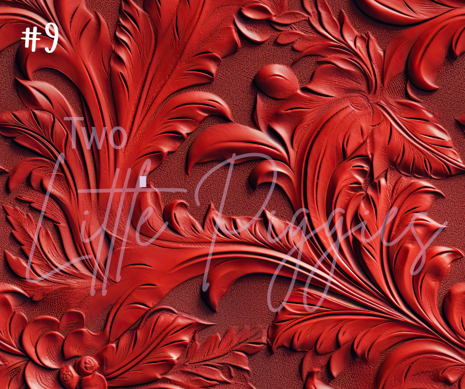 Printed Vinyl - Embossed Leather Collection